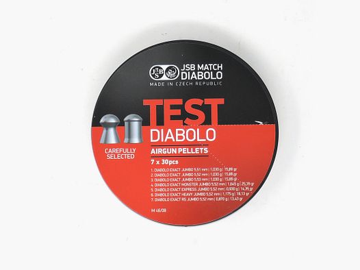 JSB Match Diabolo – Test Cal. 5.5 mm