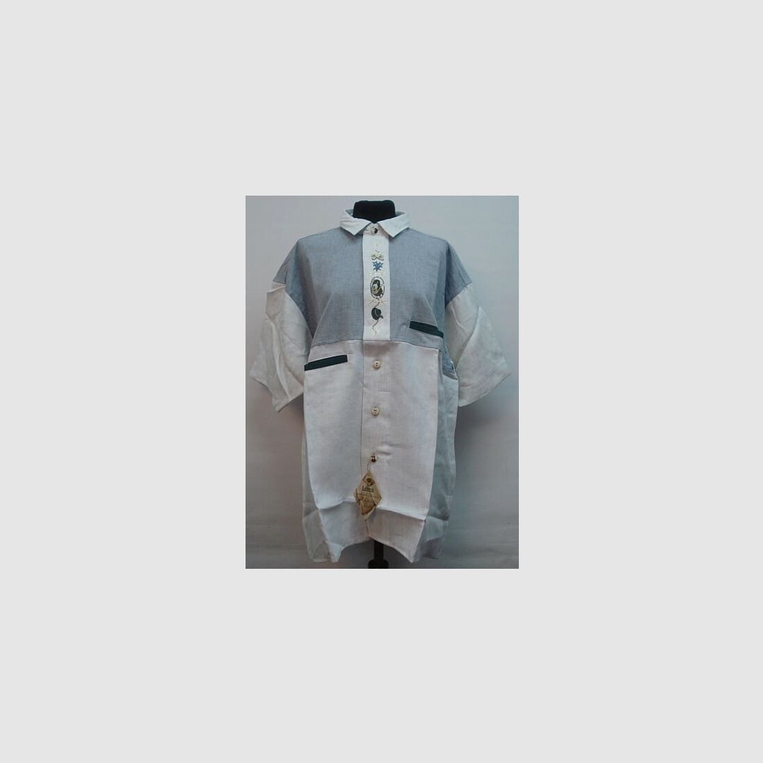 Werthe Country House 1/2 Sleeve Linen Embroidery, Size 41