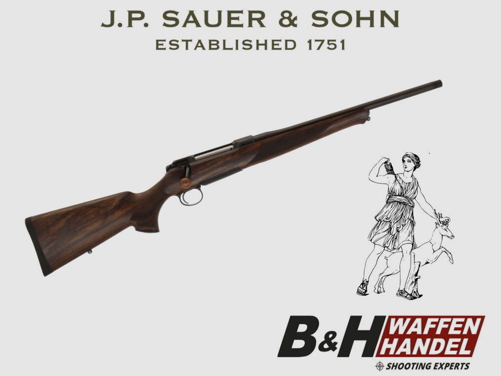 Sauer & Sohn S101 Artemis Select / Gwint lufowy dla kobiet - kolba