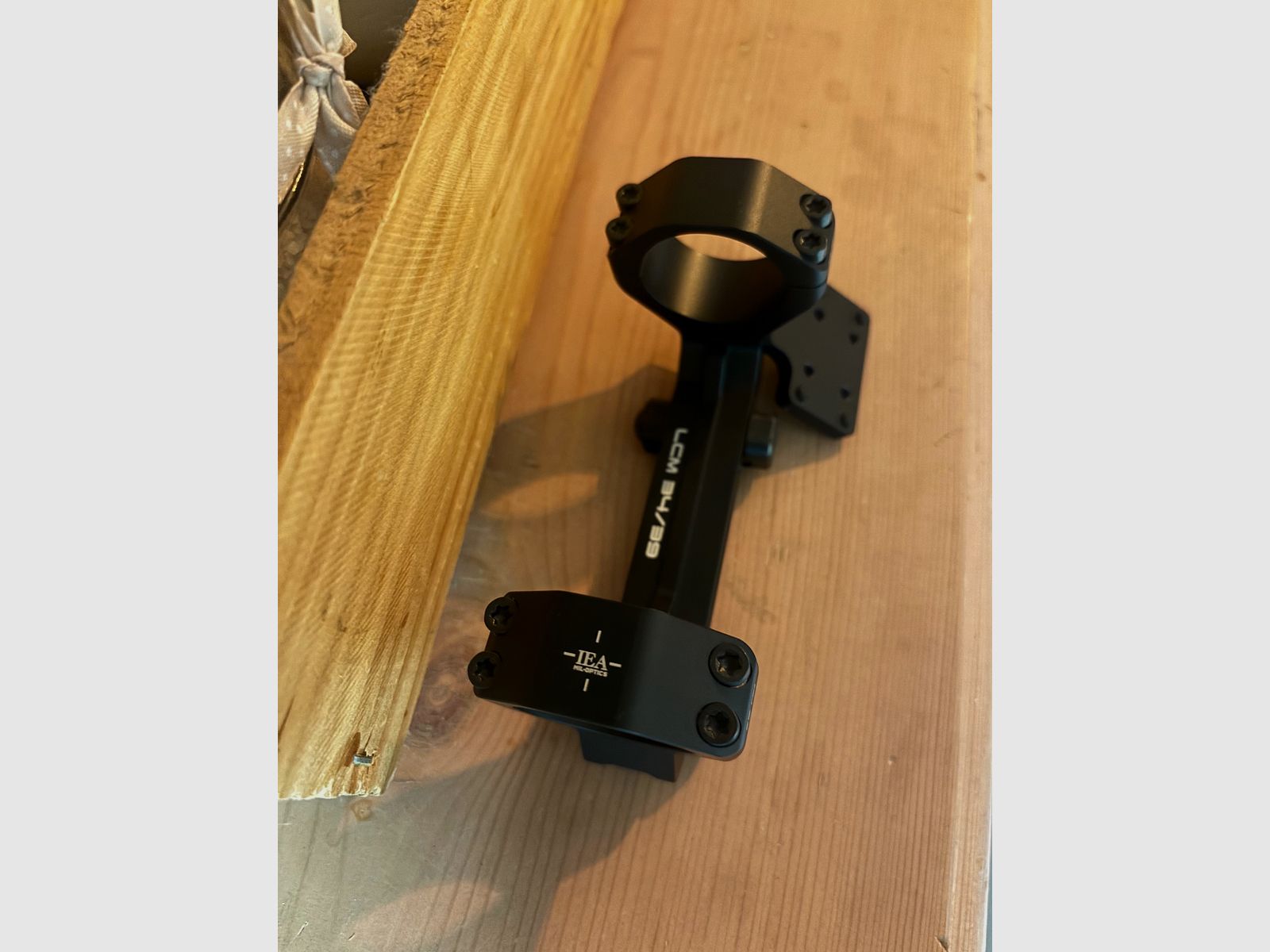 LCM 34/39 Montage met 45° offset-montage voor EFLX & Leupoldt Deltapoint