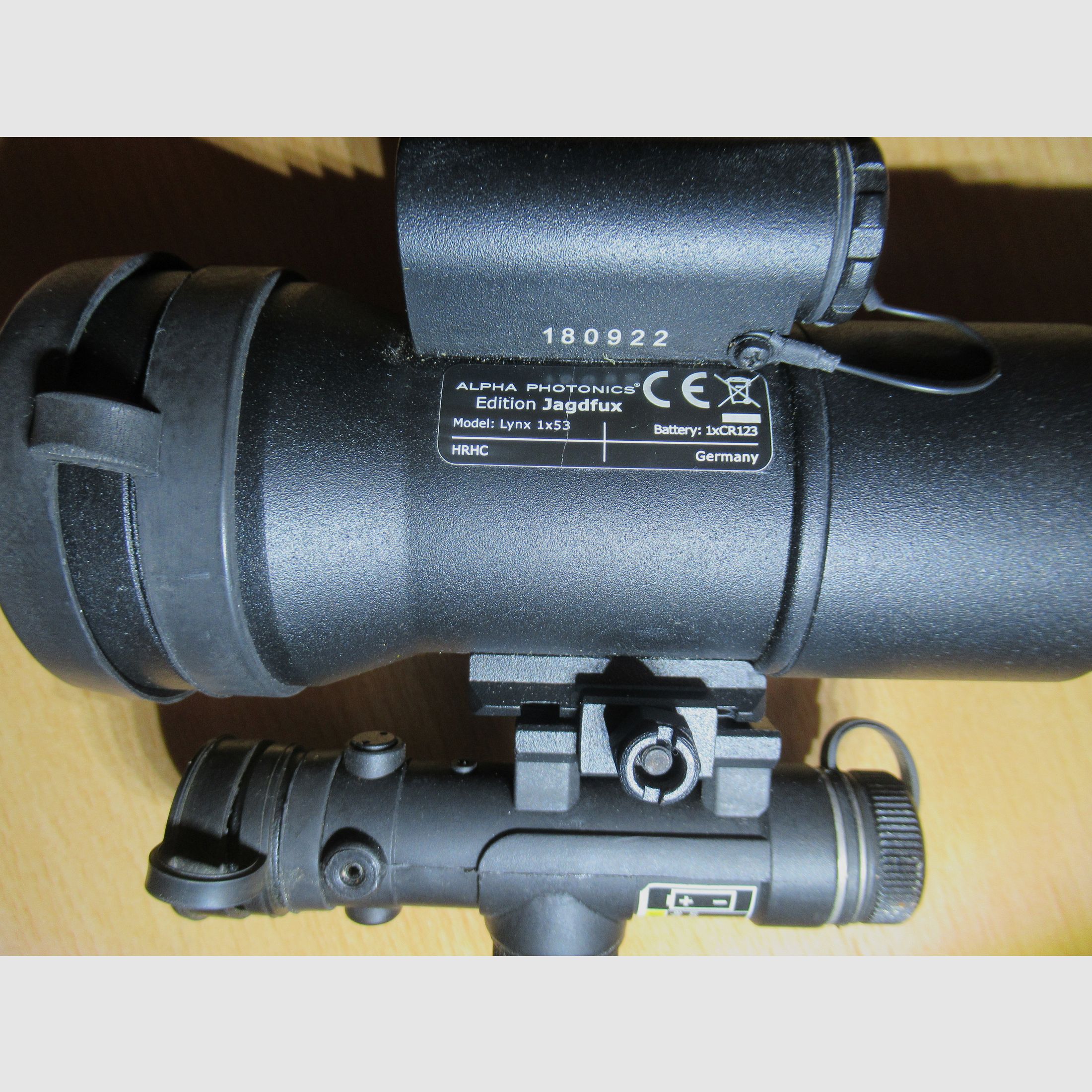 Urządzenie do nocnego widzenia LYNX 1x53 z rurką Photonis i laserem IR !! SUPER !!!