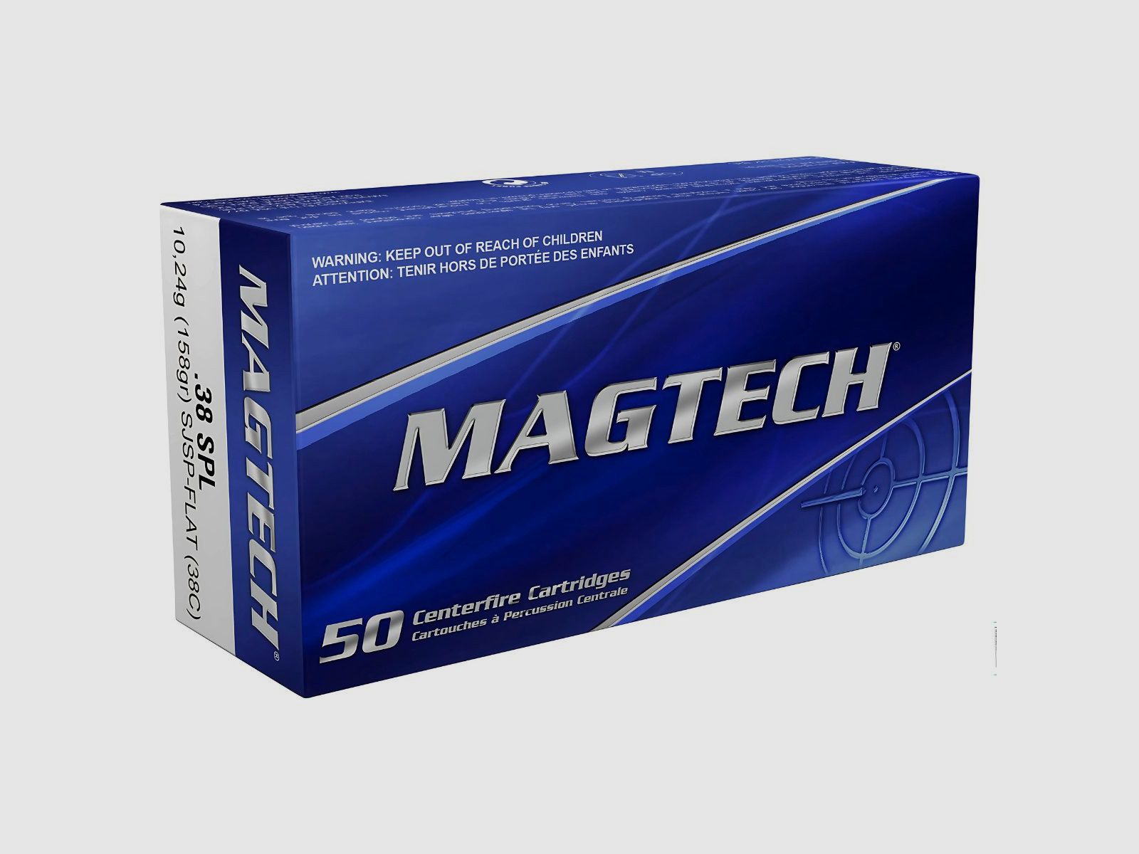 .38 Spec. Magtech SJSP Flat 158gr/10,2g (38C), zdjęcie 1 z 3
