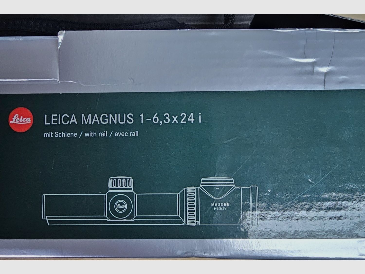 LEICA MAGNUS 1-6.3x24i, CircleDot, driven hunt, with Innogun tactical quick-release mount, image 5 of 6