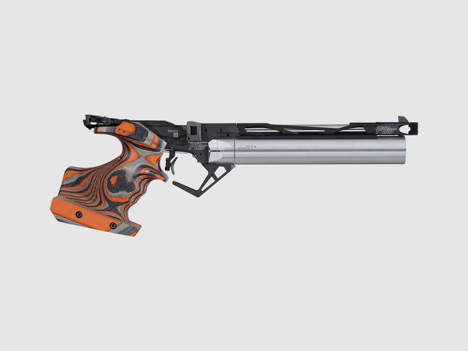 PISTOLET FEINWERKBAU P85 ORANGE DROITIER MEDIUM 4.5, image 8 sur 8