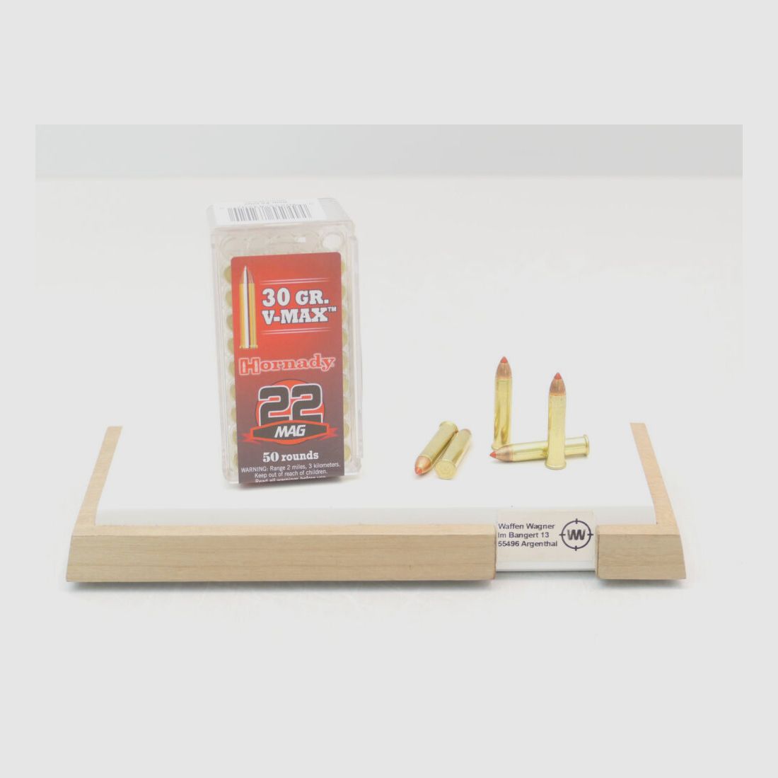 Hornady V-MAX 30grs á50