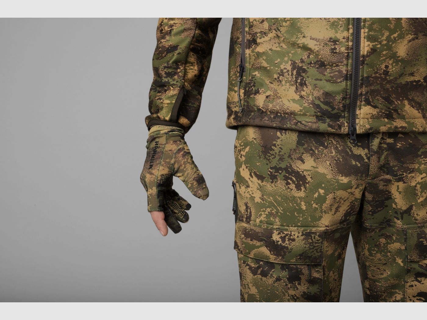 Härkila Handschuhe Camou Deer Stalker