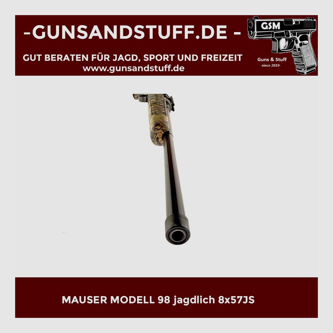 MAUSER MODÈLE 98 de chasse 8x57JS, image 3 sur 3