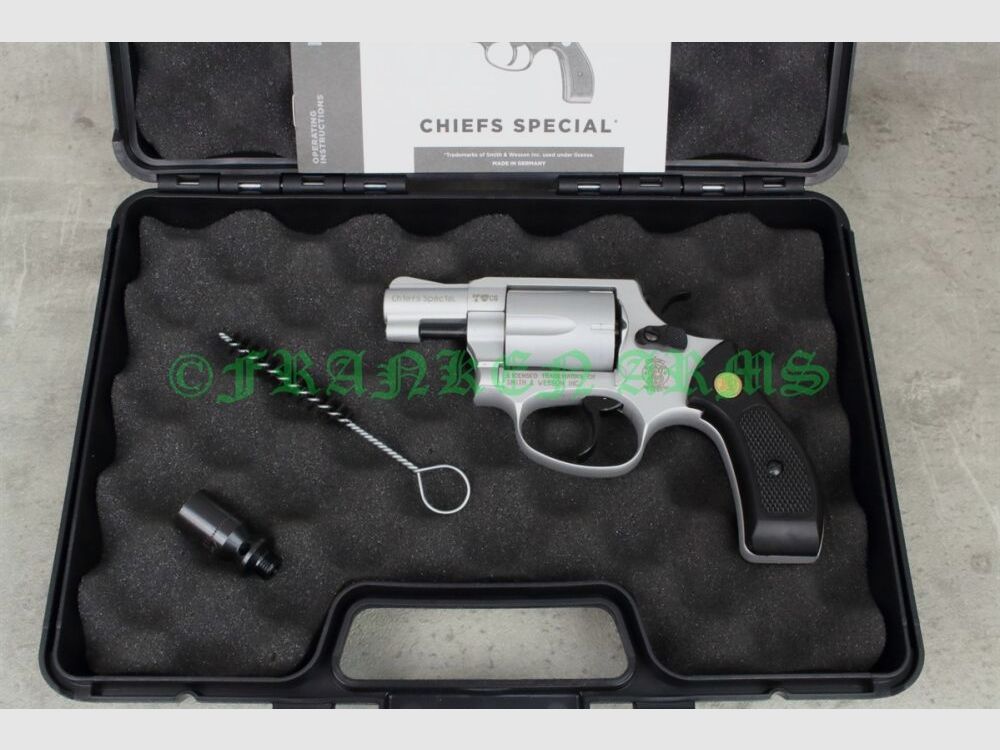 Smith & Wesson Chiefs Special 9mm R.K. Nickel 348.02.09