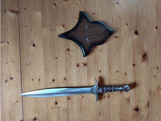 Schwert "Herr der Ringe" + Holzhalterung