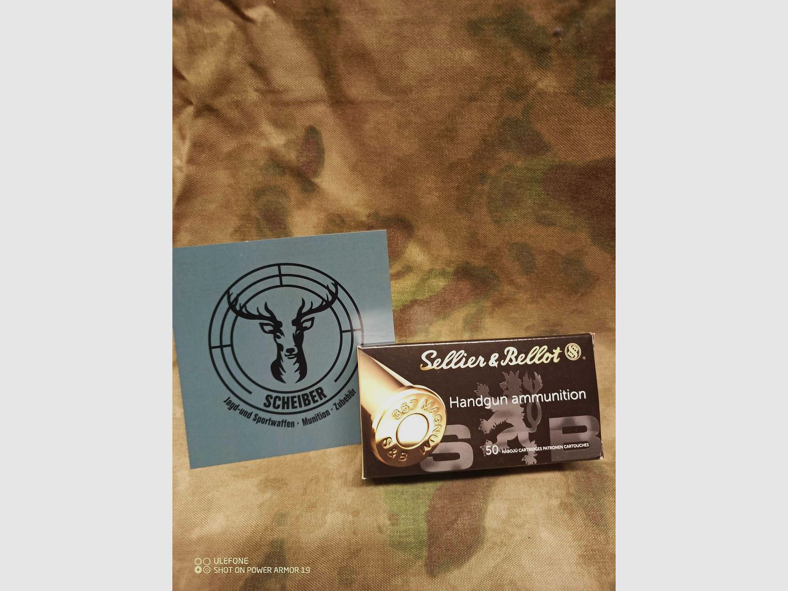 Sellier & Bellot .357 Mag. proiettile parzialmente rivestito 10,2/158grs