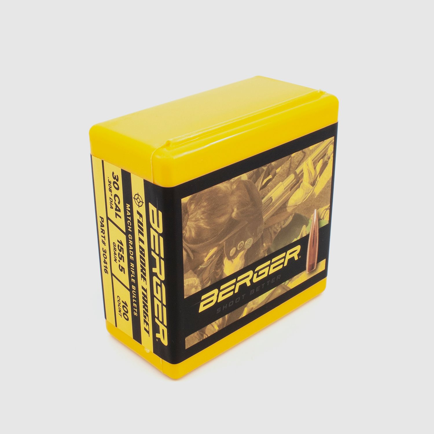 Berger Geschoss .30 FULLBORE Target 155GR 100 Stück