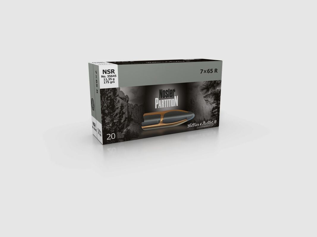 BOX OF 20 CARTRIDGES SELLIER & BELLOT CAL. 7X65R NSR 11.35G