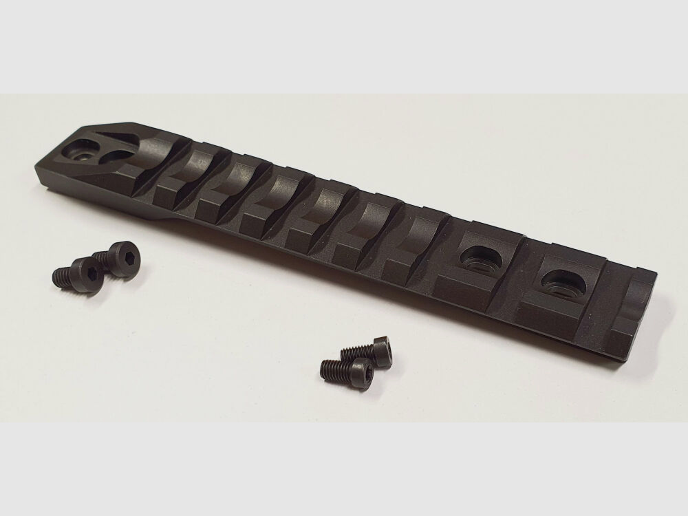 MHS V3 Picatinny rail voor MAUSER 66, stalen rail, matte zwart, 130mm, gemaakt in Duitsland