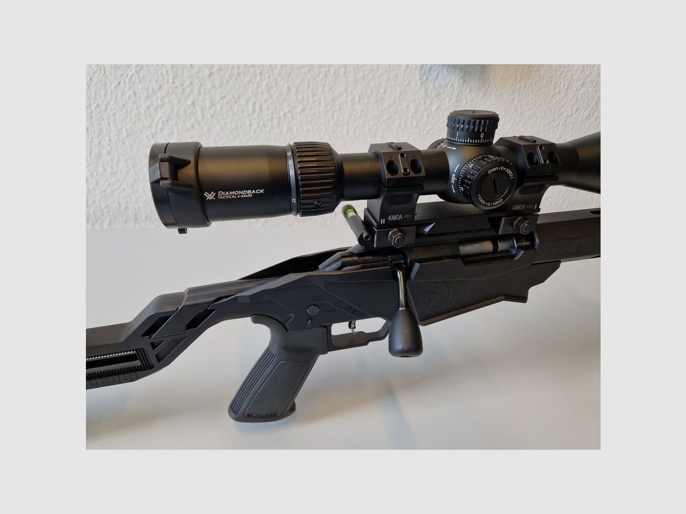 Ruger Set Precision Rimfire .22 lfB. mit ZF 6-24x50 DiamondBackTactical und Zweibein