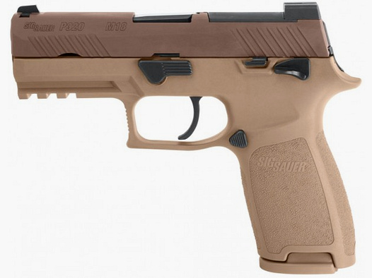 SIG SAUER P320-M18 Coyote Tan 9mm Luger