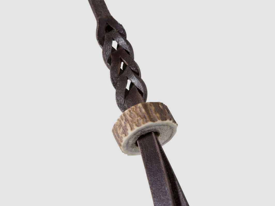 Umhängeleine Leder, braun, Bild 2 von 25
