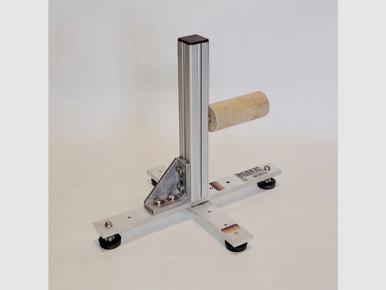 KGF Auflagestativ - Auflageständer Alu X-300-Basic klappbar mit Buchenholz-Auflage 
