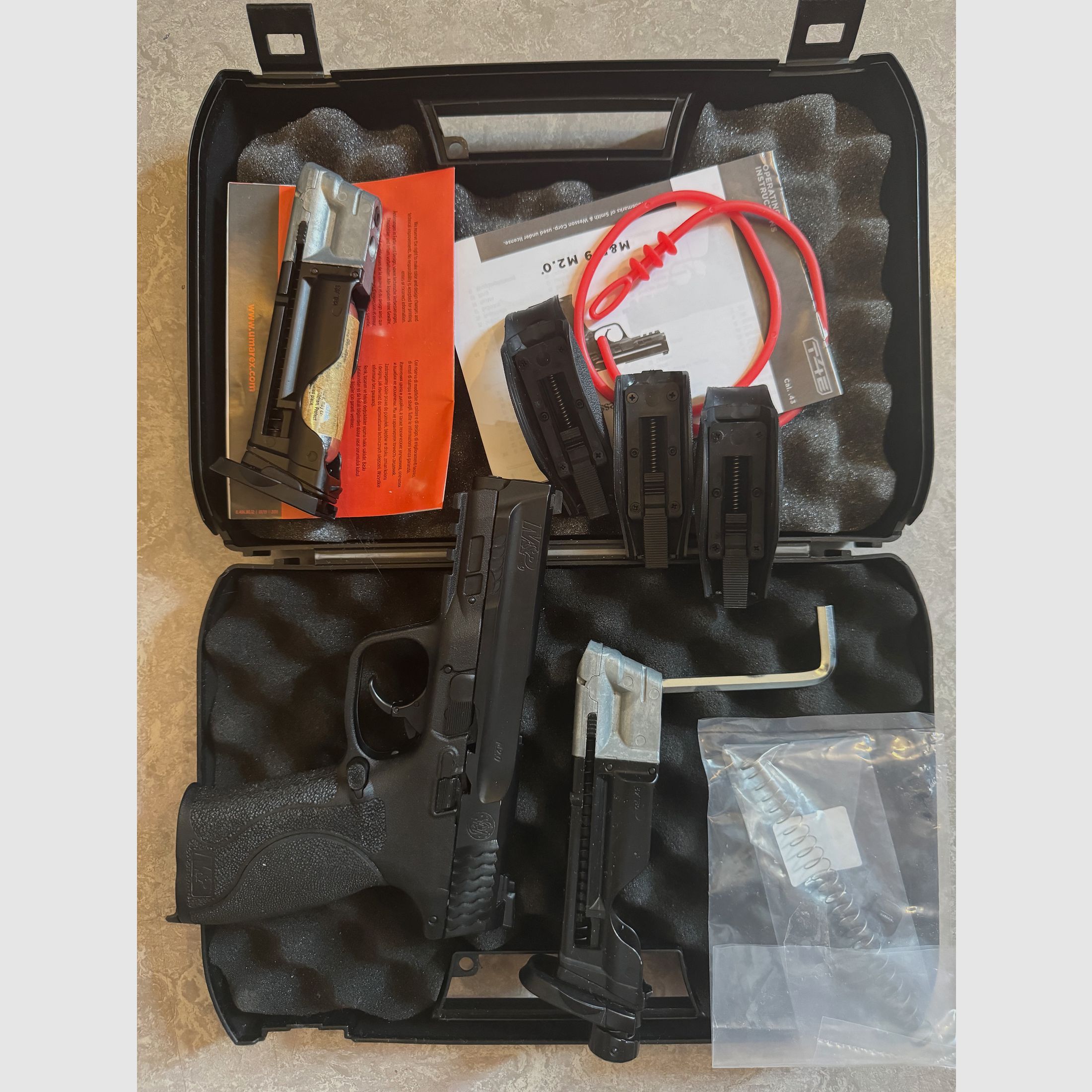 T4E Smith & Wesson M&P9 2.0 RAM cal. .43 inkl. Zubehörpaket