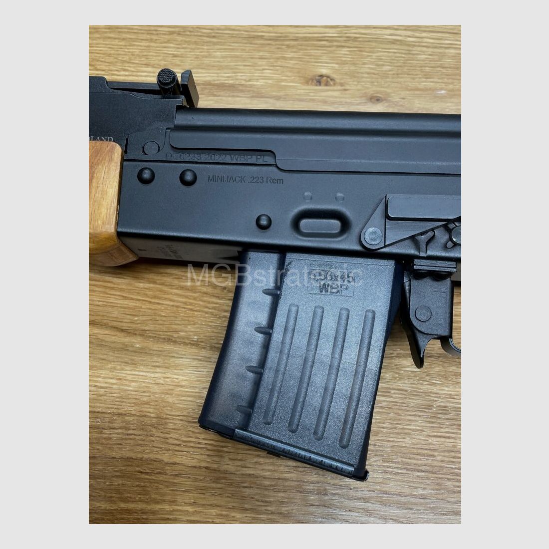 WBP Mini Jack - halbautom. Büchse .223Rem - System AKM AK47 AK74 Schichtholzschäftung - Made in Poland - MiniJack