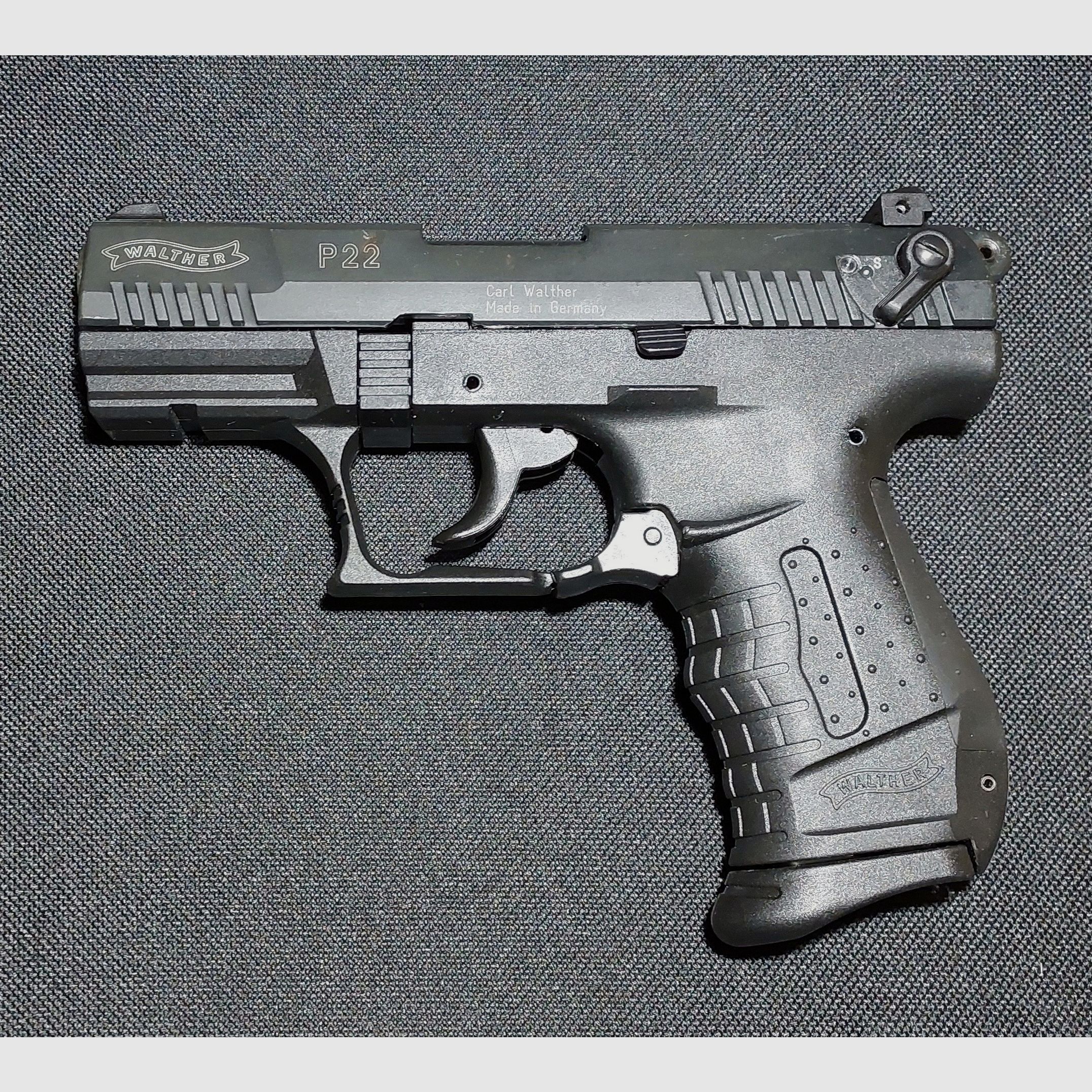 Walther P22 (P 22 Classic) Schreckschuss Pistole 9mm P.A.K. (PTB 778)