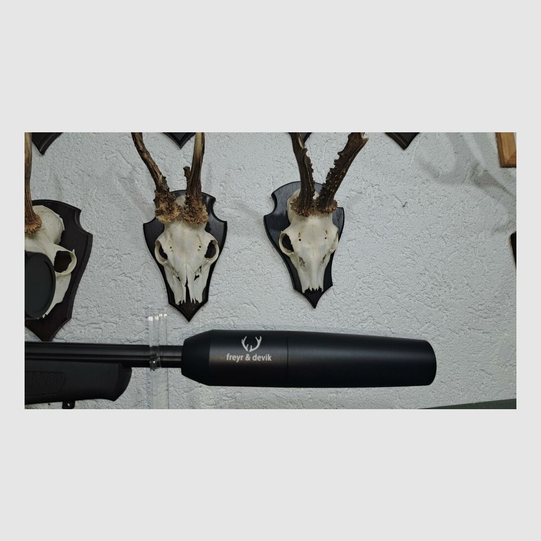 BERGARA Bergara TD 13 Lochschaft Schwarz + Zielfernrohr + Schalldämpfer