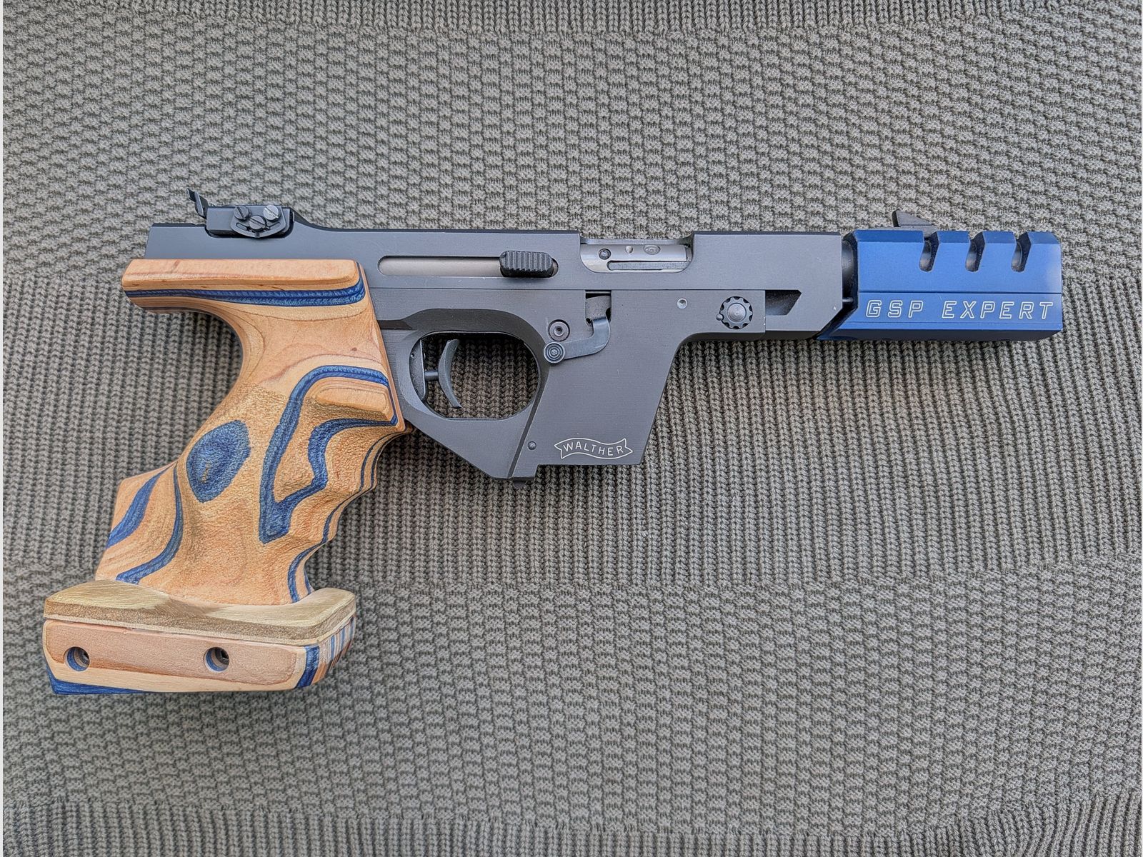 Walther GSP Expert .22lr con sistema intercambiabile .32 s&w in condizioni molto buone