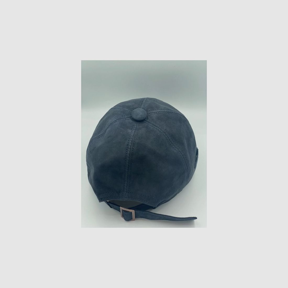 Casquette Habsburg en velours d'agneau bleu foncé, image 2 sur 2