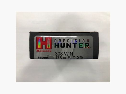 HORNADY CARTRIDGES 308 WIN 178 GR PH