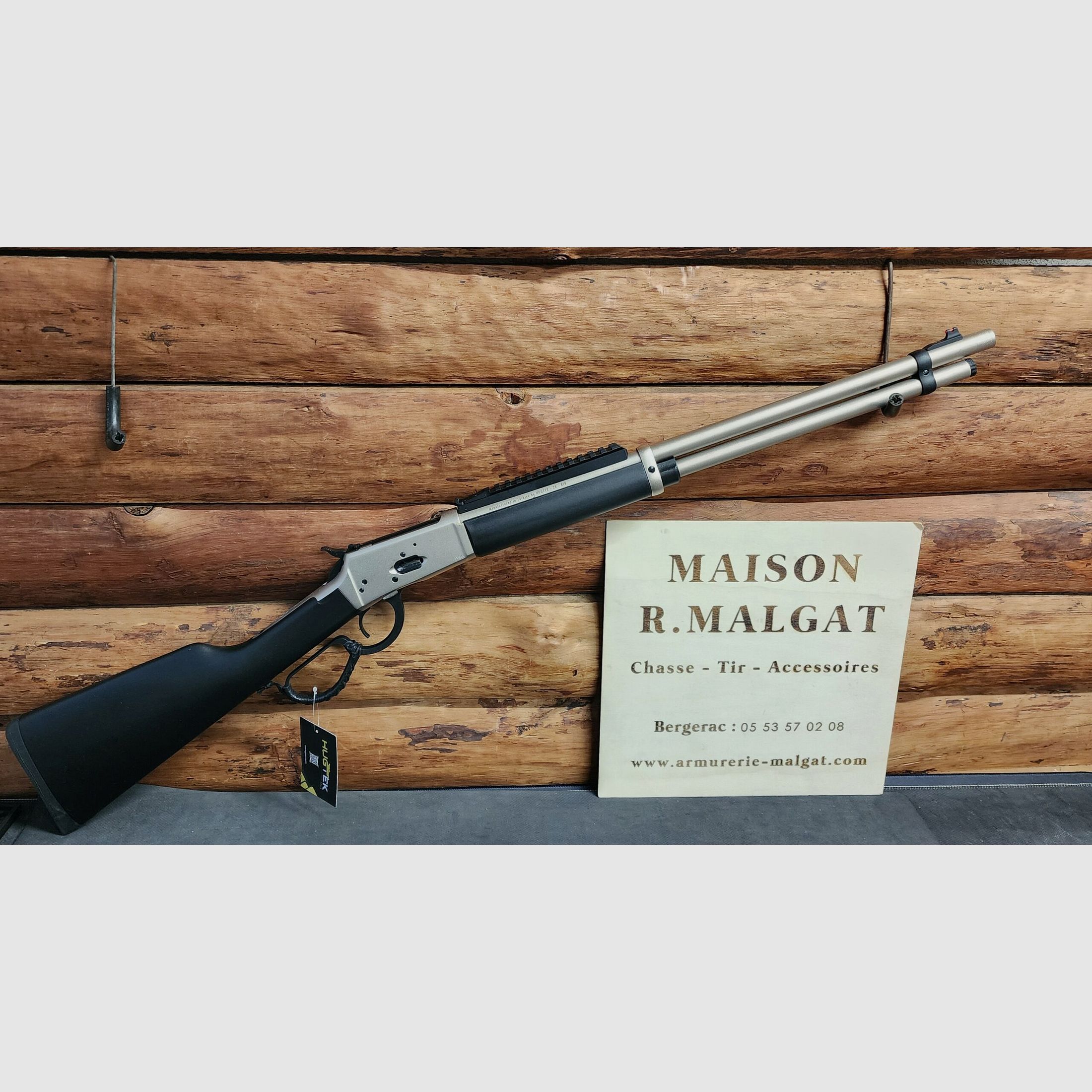 HUGTEK LVR SSN Nickel 20" Kal.44 Rem Magnum (auf Lager), Bild 1 von 9