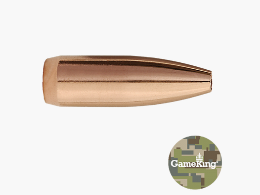 Ogives Sierra Boite de 100 ogives Gameking .22 (.224) HPBT 55gr / 3,56g (ref 1390)