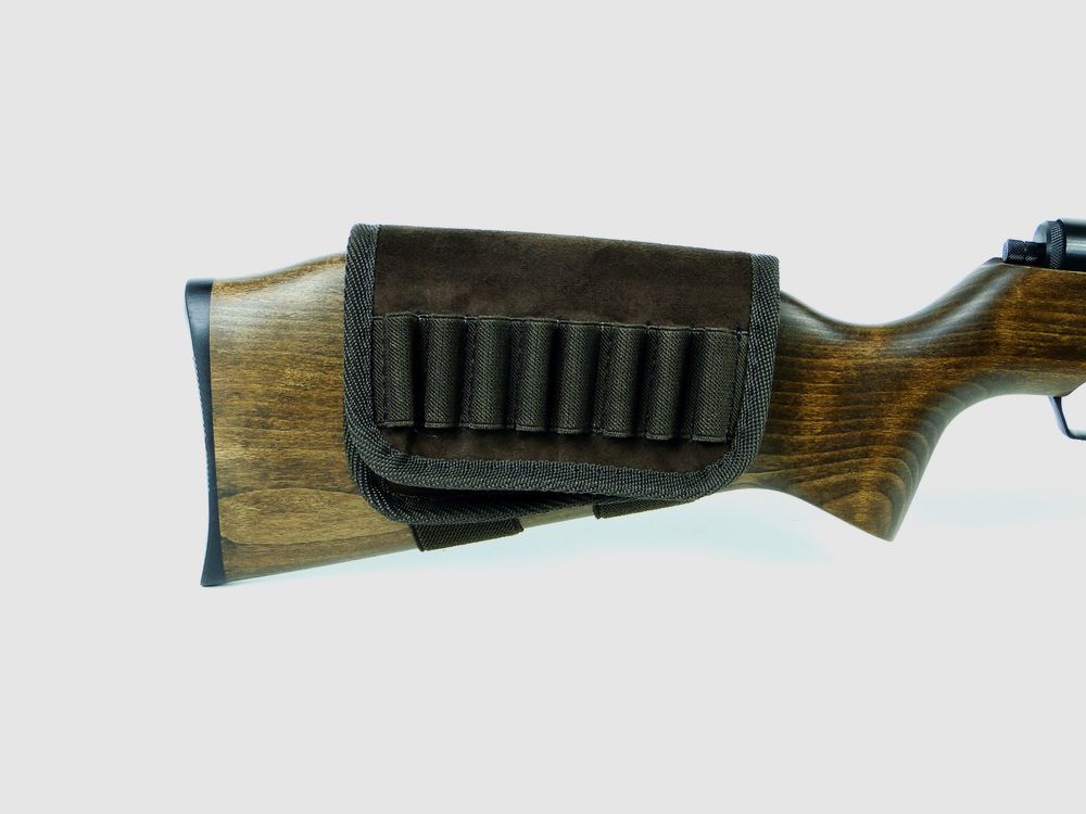 Porte-cartouches de crosse marron pour cartouches de carabine 1XD/8