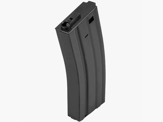 Specna Arms M4 staalplaat 120 schoten midcap airsoft vervangmagazijn (grijs)
