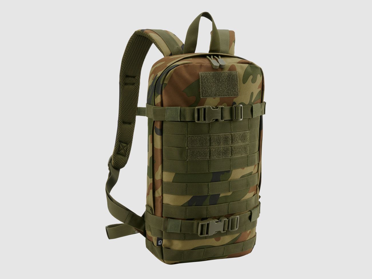 Brandit US Cooper Daypack, Farbe: Woodland – Tagesrucksack (10-Liter-Klasse)