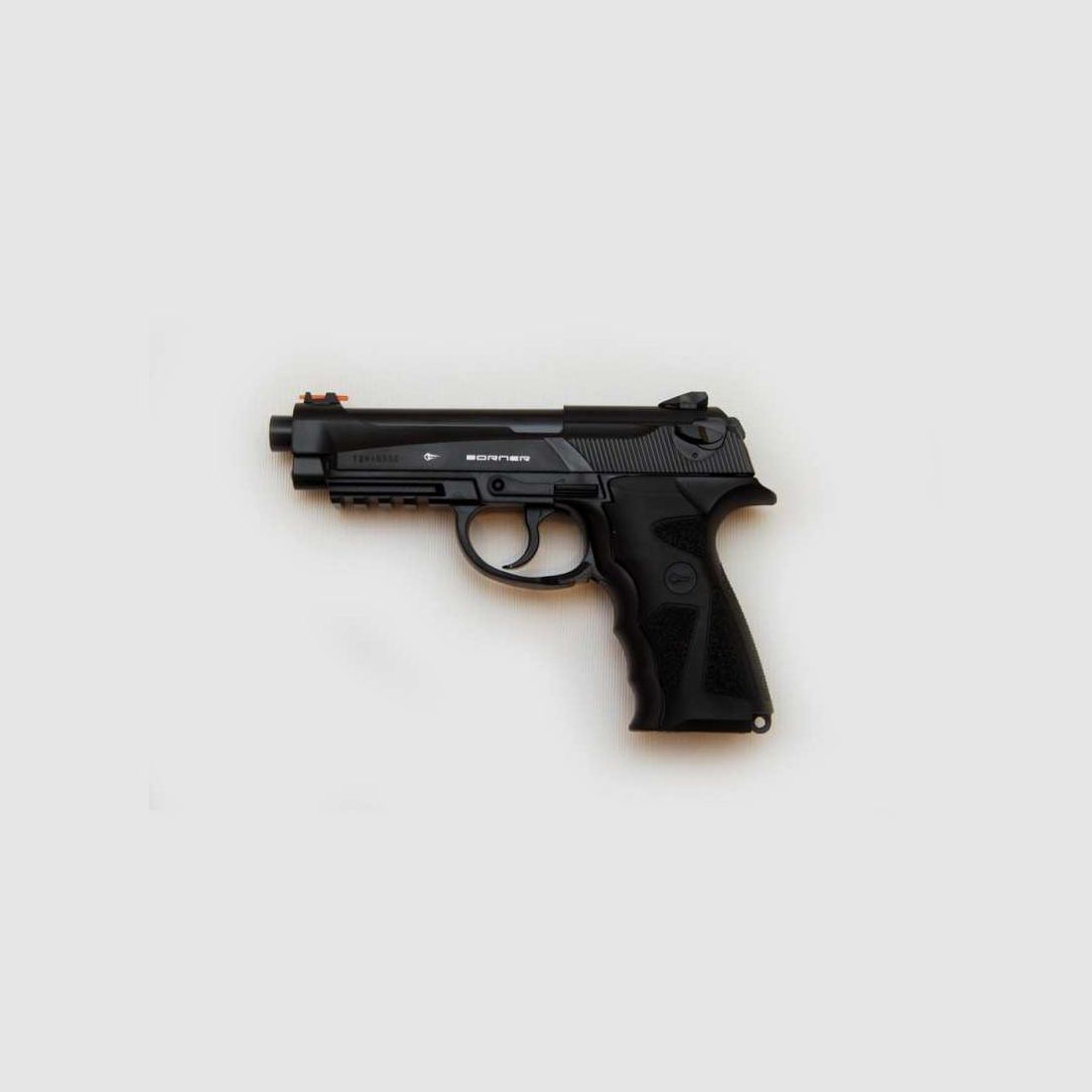 Pistolet CO2 culasse fixe BORNER SPORT 306 Cal. 4.5mm BB's, image 1 sur 2