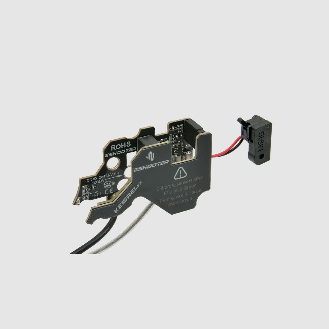 Kestrel V2 ETU Bluetooth - Rear Wired, internationale Version, nur für max. 0,5J AEG