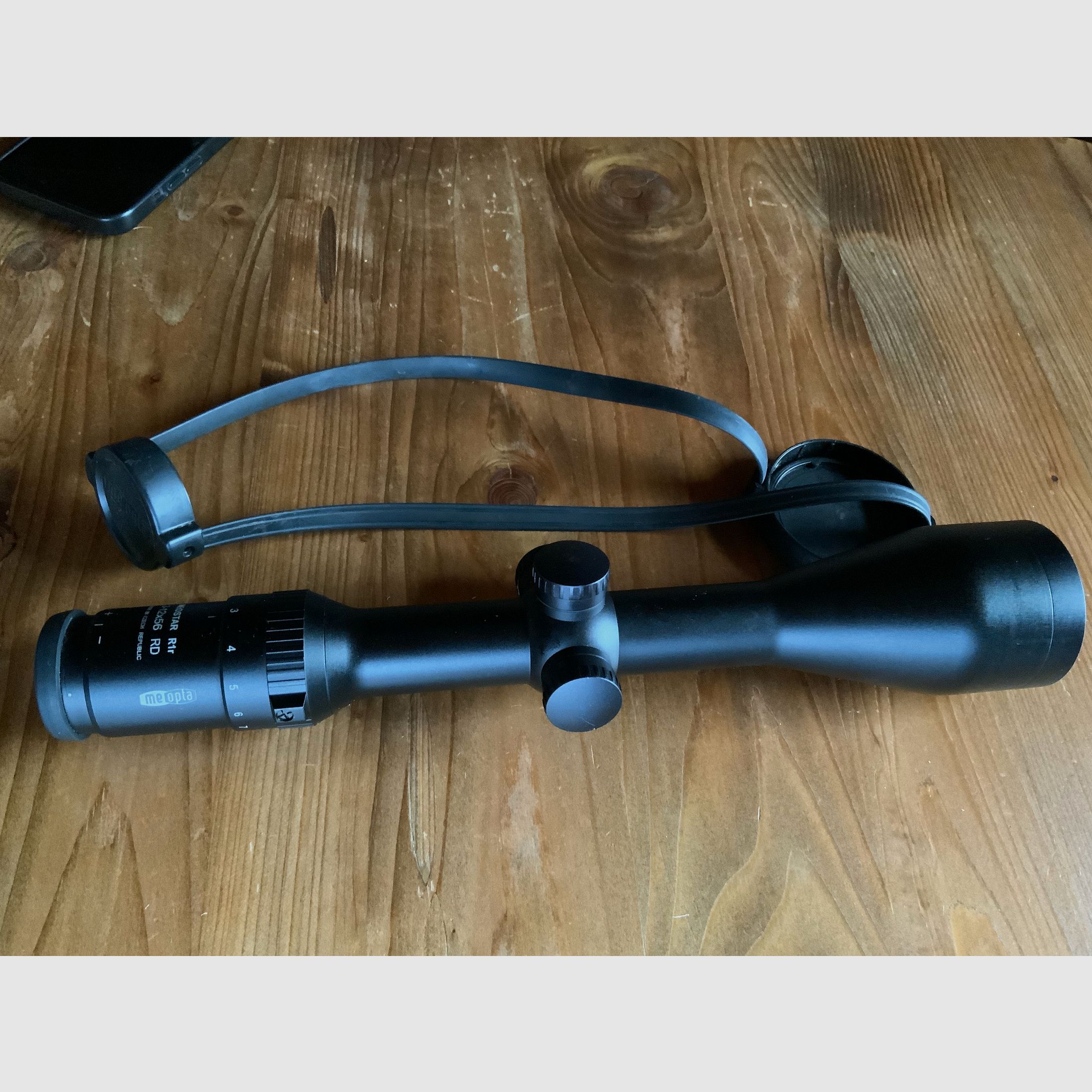 Scope Meopta Meostar R1r 3-12x56 hook mount