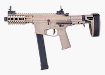 GSG Ares M4 45 Pistol - S Class-S Dark Earth Softair Gewehr