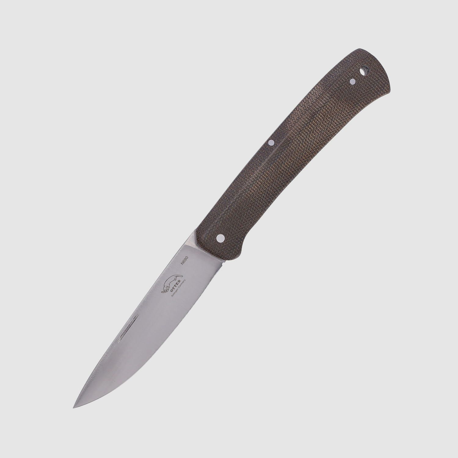 Otter Finn N690 Micarta coltello tascabile, immagine 1 di 2