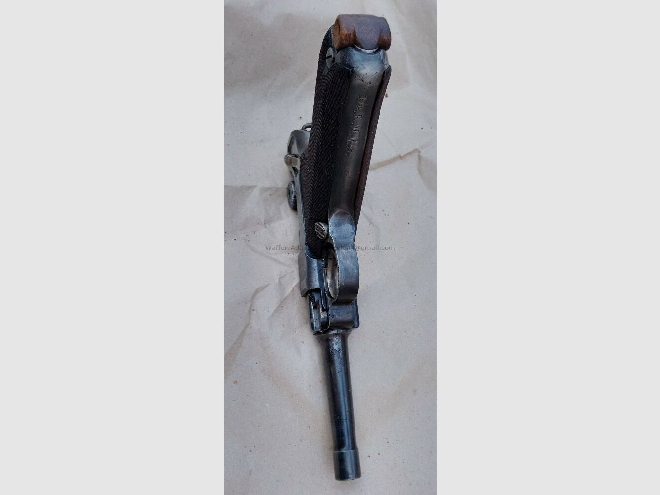 Fábrica de rifles de Erfurt P.08 1912 Pertenencia a la tropa