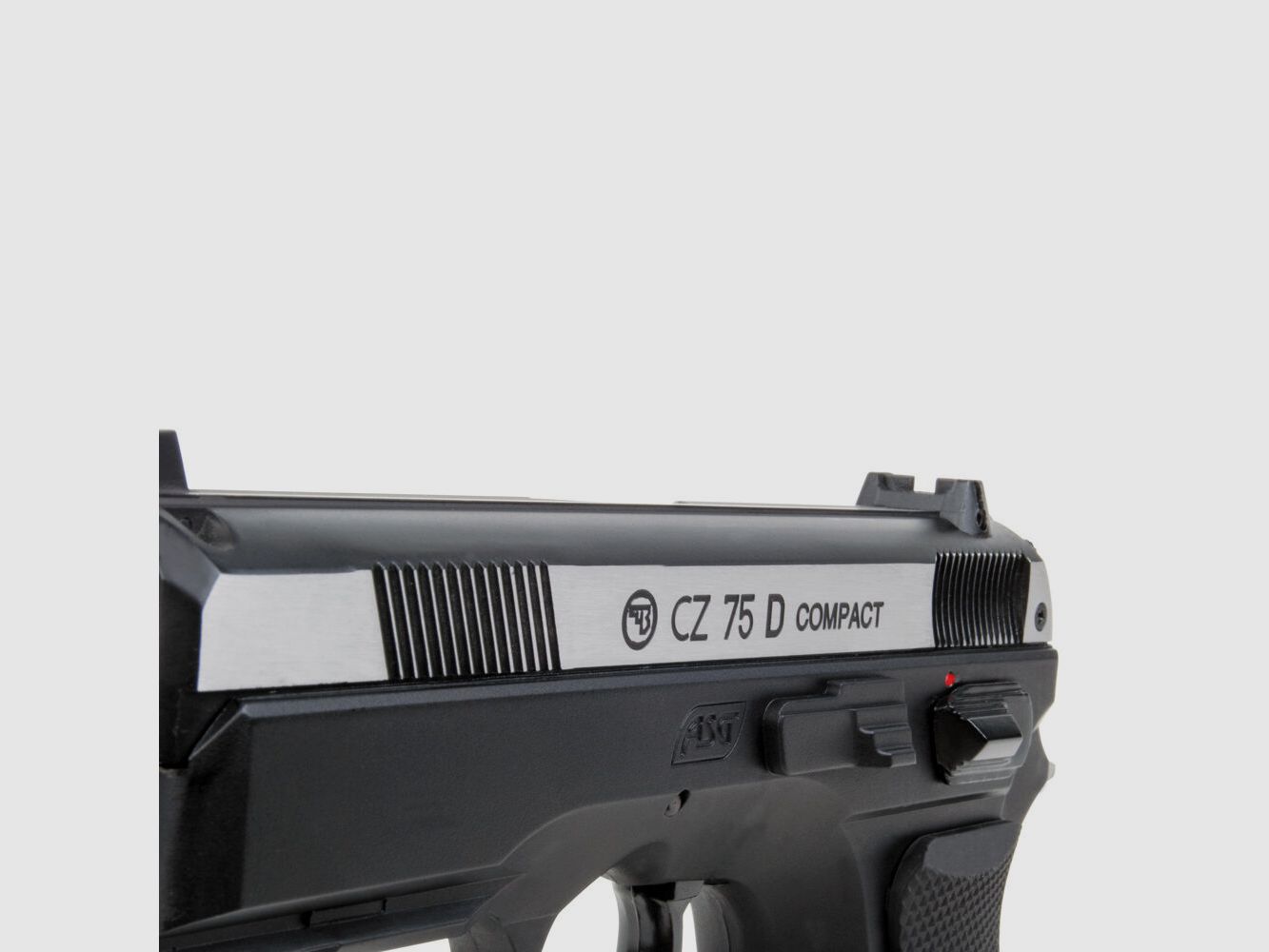 ASG	 CZ 75D Compact CO2 Pistole 4,5 mm BB Dual Tone