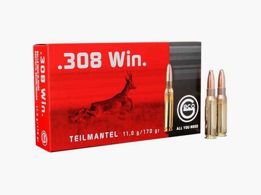 Geco cartucce per fucili .308 Win.