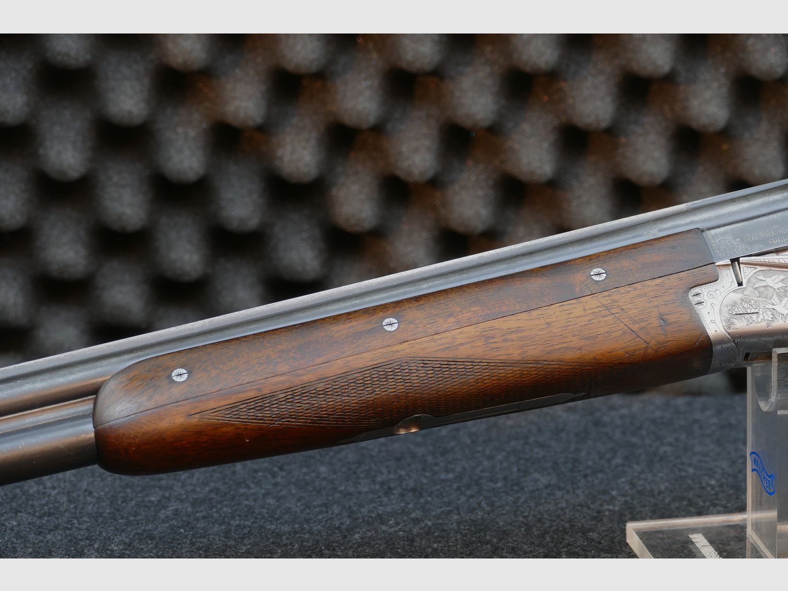 Merkel 201E — double-barrel shotgun, caliber 12/70 (Suhl / 1970) WHB244, image 3 of 20