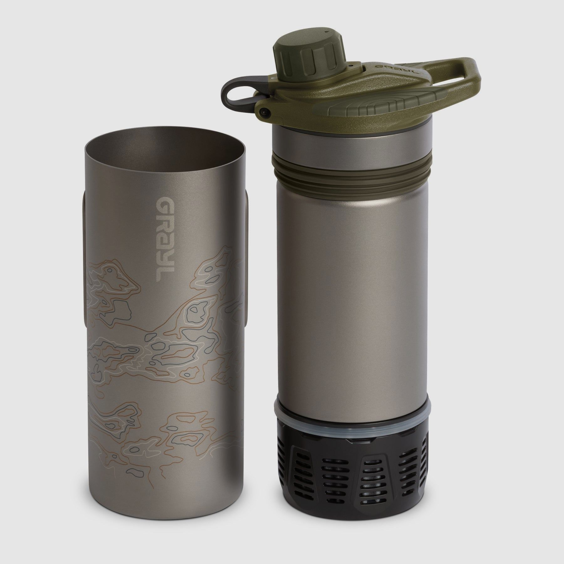 Grayl GeoPress Ti Filterflasche