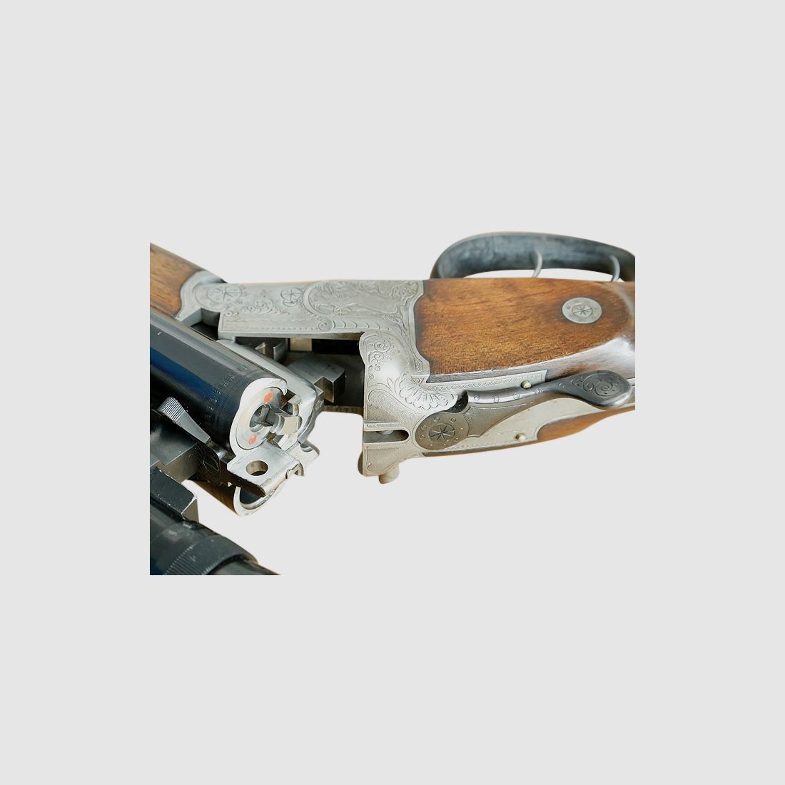 Drilling, Krieghoff Trumpf, Kal. 7x65R, 16/70 mit Einstecklauf .22 Hornet