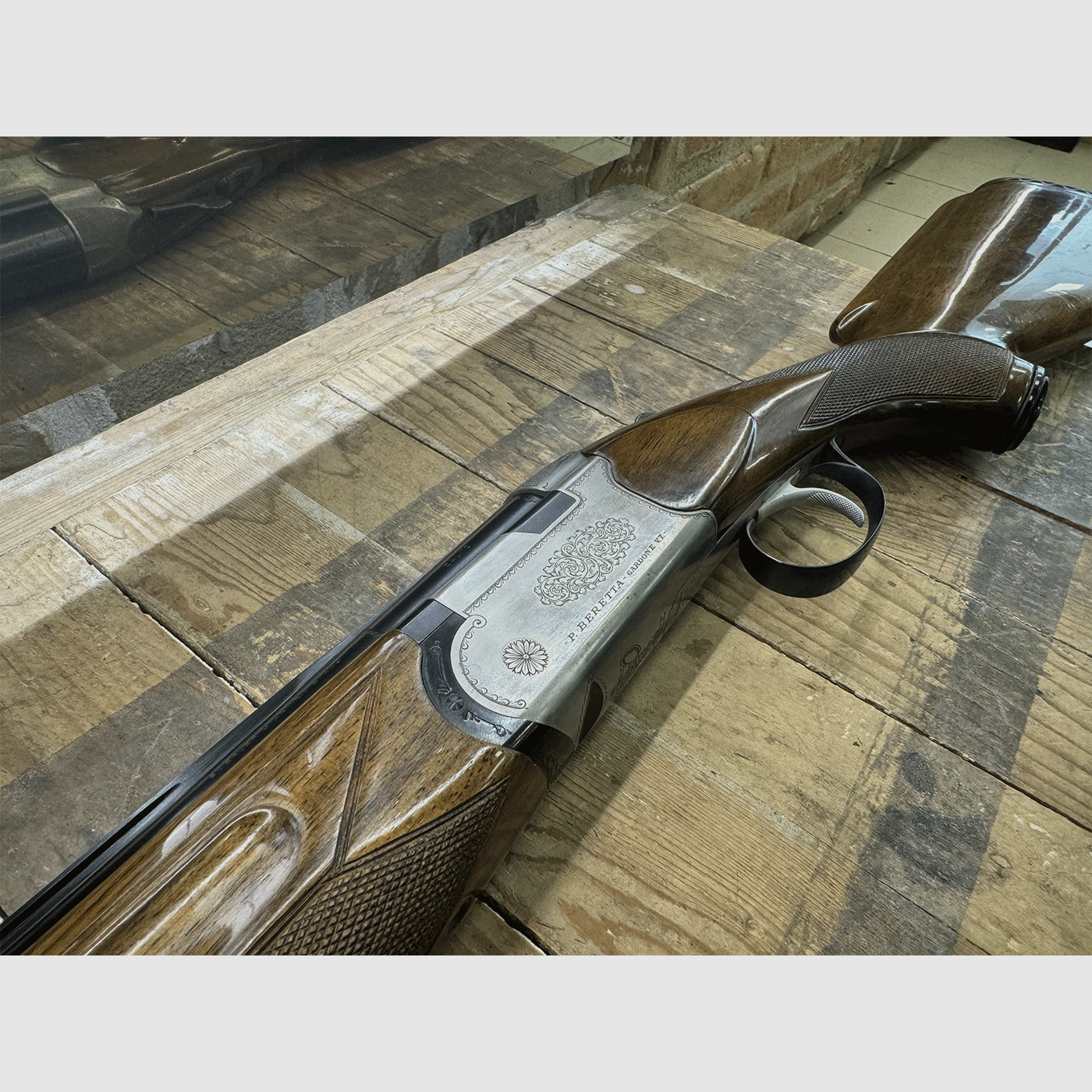 USATO – FUCILE SOVRAPPOSTO TRAP – BERETTA MOD. S 58 S cal. 12, immagine 6 di 9
