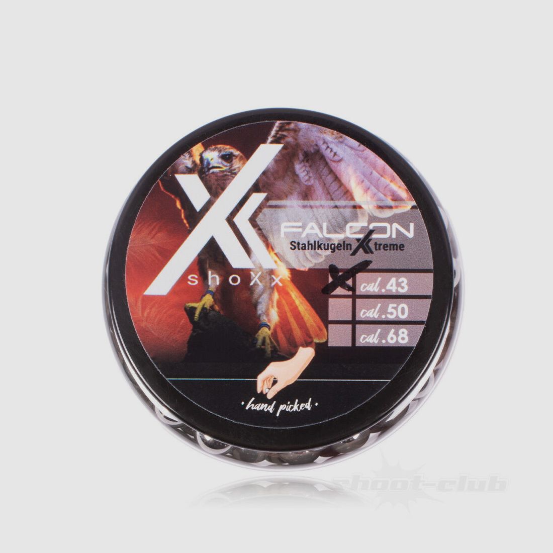 shoXx Falcon steel balls .43