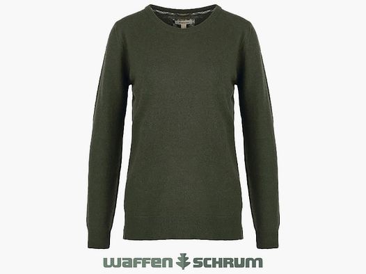 Barbour Pullover Damen Pendle Crew warm olive/ fawn