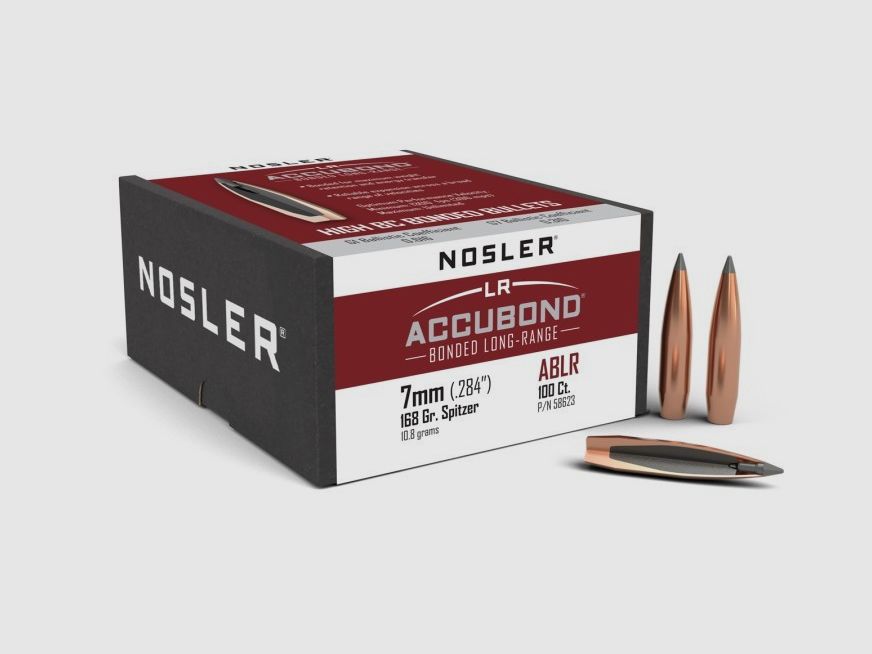 Geschosse Kal. 7mm-168 Nosler Accubond Long Range 100 Stk., Bild 1 von 3