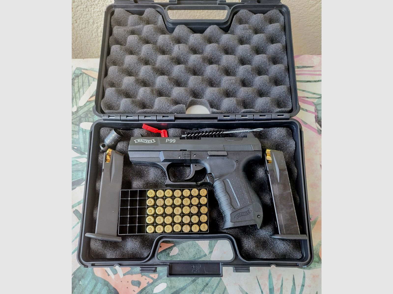 Walther P99 BLK 9mm P.A.K 15R Schreckschuss Pistole