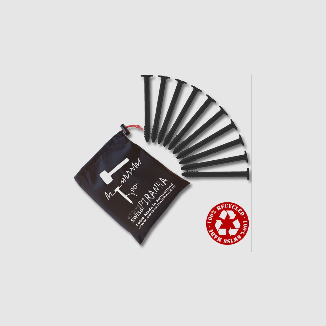 SwissPiranha Peg BF120 (Tasche mit 10Stk.)